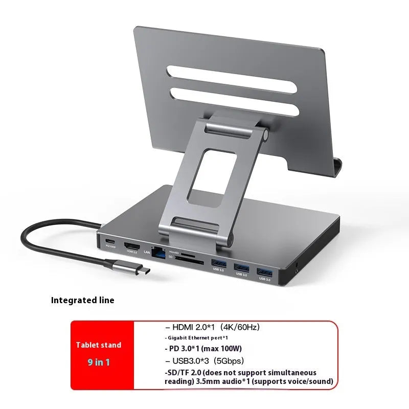 Flat Rotating Bracket Type-c Extension Converter - Bellarte Enchanté Flat Rotating Bracket Type-c Extension Converter